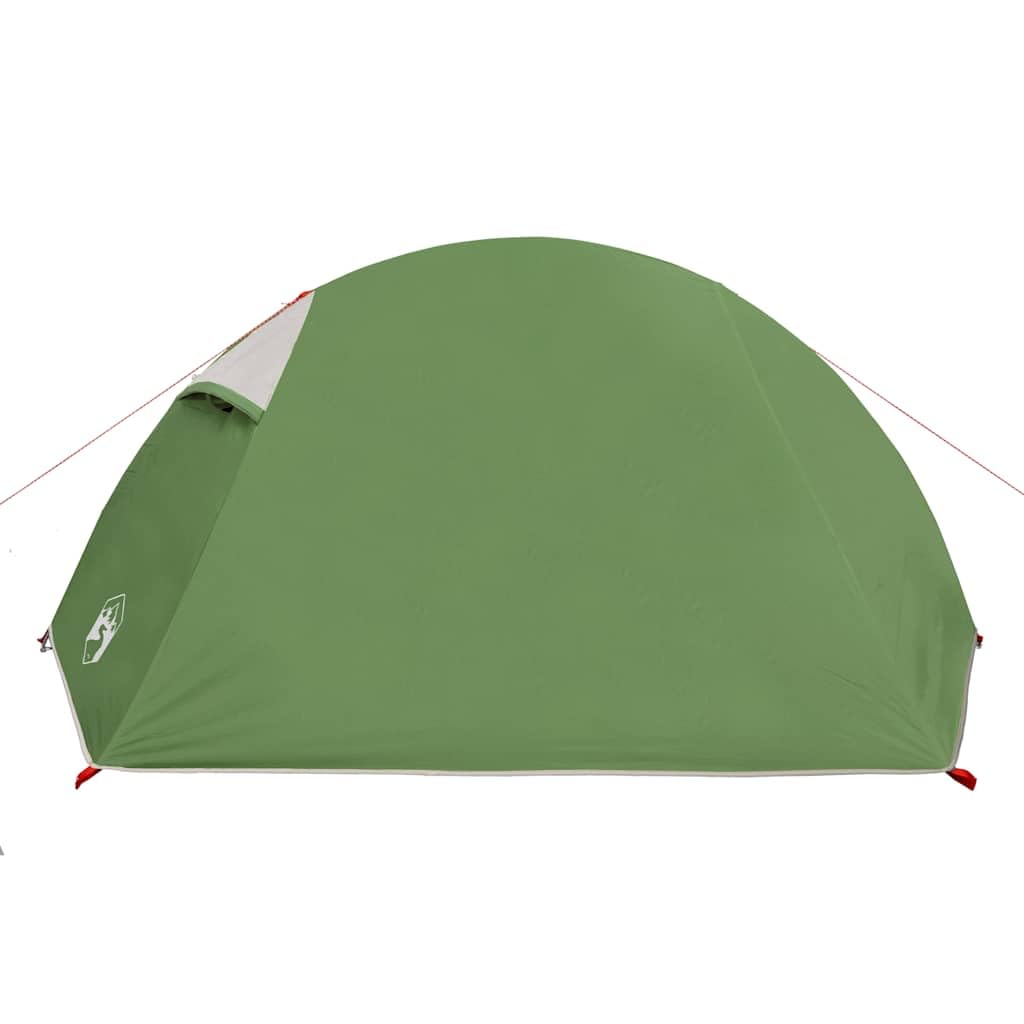 Kuppel-Campingzelt für Personen, Grün, Wasserdicht, T Polyester mit PU-Beschichtung, x x cm, Leichtes Outdoor-Zelt