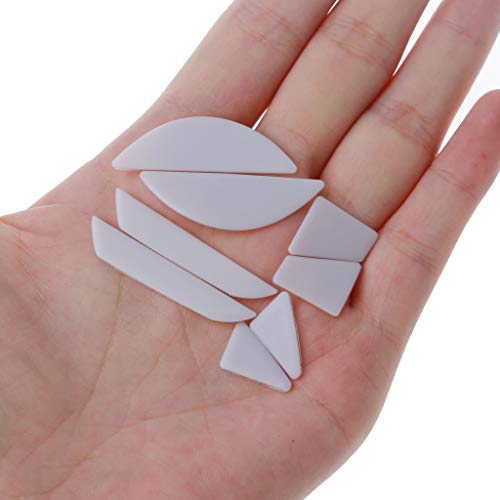 lehaha Tiger Gaming Mouse Feet Skate Compatível com Razer Basilisk X Hyperspeed Curve Edge