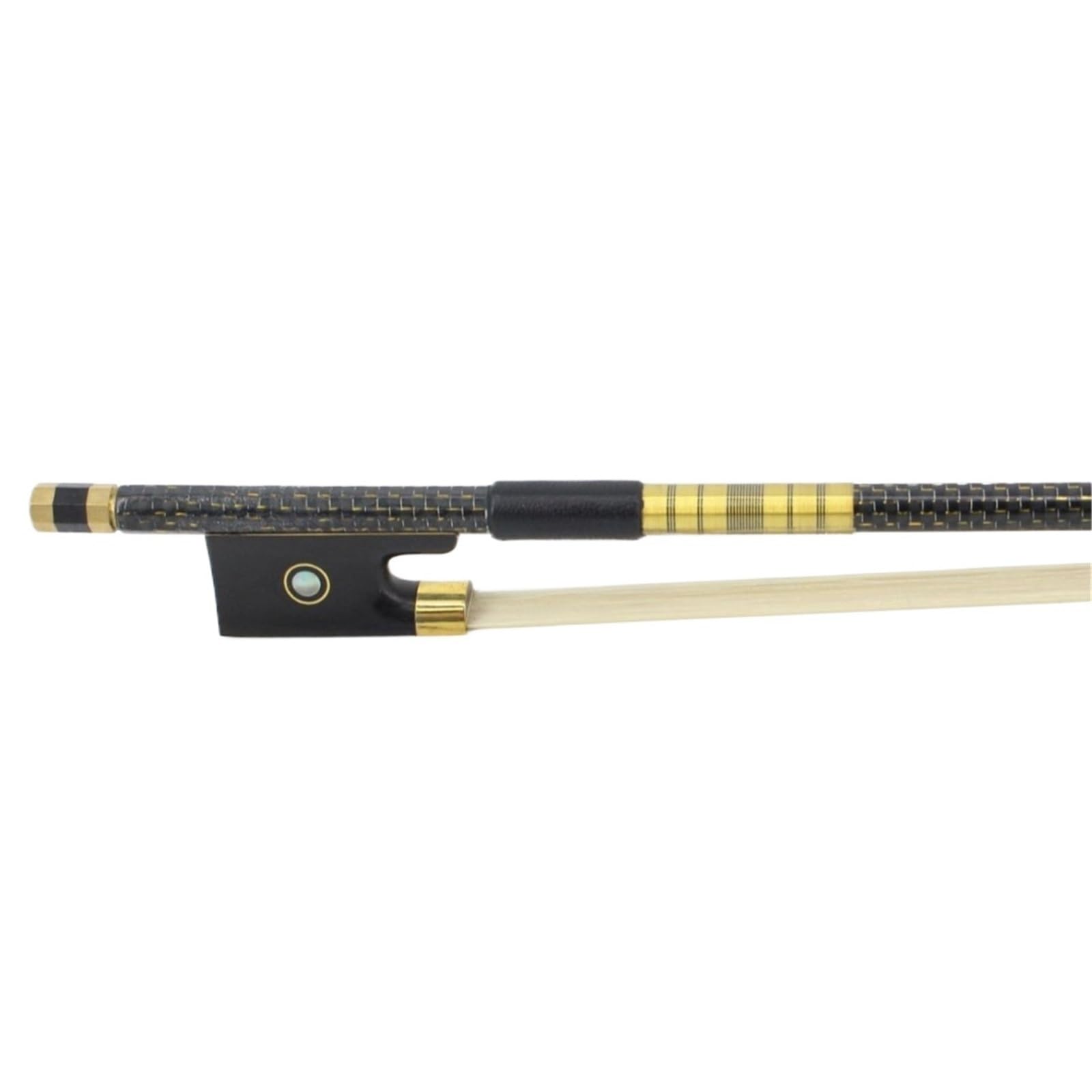 Arco De Violín arcos de violín de fibra de carbono hechos a mano(Yellow,1/2)