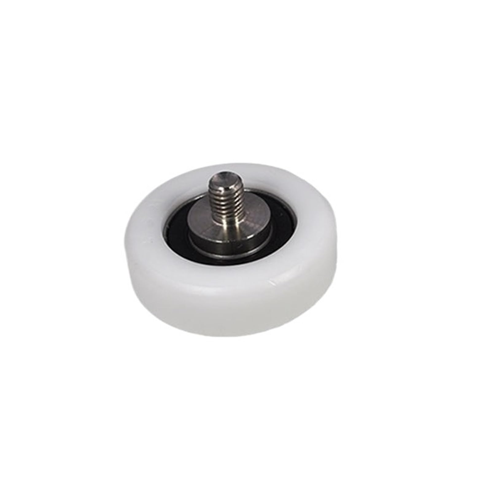 EXBWXNIL Externally Threaded POM Plastic Bearing BS600452-20C1L12M10 high wear-Resistant Nylon Guide Wheel