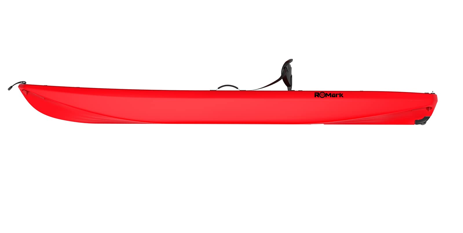 ROMARK Kayak - Canoa da 267 cm - 1 gavone + 1 pagaia + 1 seggiolino + 1 ruotino mare sport lago