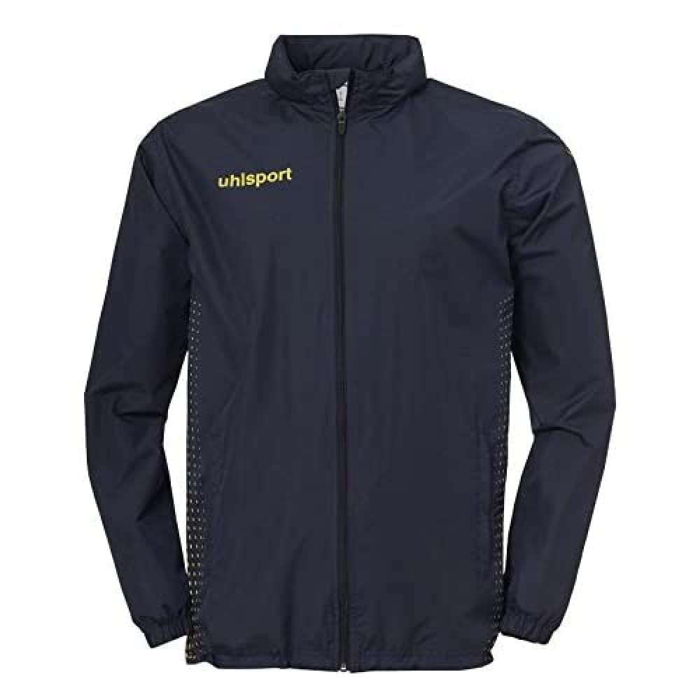 Uhlsport Uhlsh Men Score Rain Jacket Men's Rain Jacket - Marine/Fluo Yellow, XXX-Large