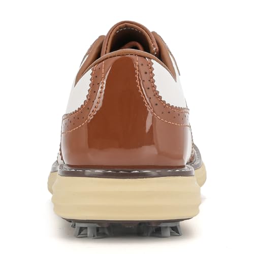 Image of Men Golf Shoes Professional 9 Spikes Comfortable Outdoor Golf Training Sport Sneakers for Men