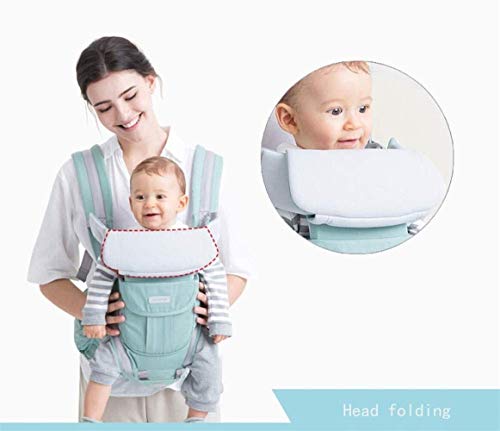 NJ Babydrager - babydrager, drie-in-one ergonomische vierseizoenen universele babydrager afneembare achterkant - Image 4
