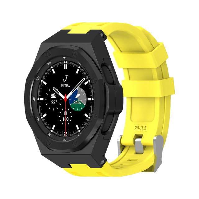 Kit modification Samsung Watch 4 Classic 46mm coque alliage pour protéger et personnaliser