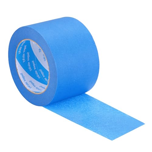 Image of PATIKIL Painters Tape 3 Inch x 55 Yards, Adhesive Masking Tape Blue Paint Tapes for Wall Painting DIY Artist Craft Arts Decoration Labeling
