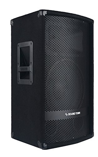 Sound Town 2-Pack 12" 600W 2-Way Full-Range Passive Dj Pa Pro Audio Speaker With Compression Driver For Live Sound, Karaoke, Bar, Church (Metis-112-Pair) #TOP1