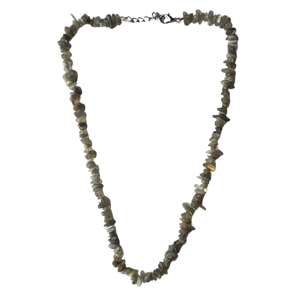 VIE Gemstone Chips Necklace, Labradorite