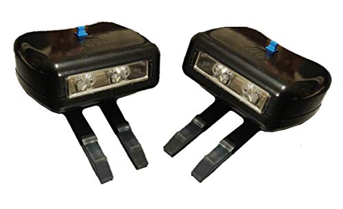 ADD GEAR Noctlite Night Runner Shoe Light for Runners, Dog Walking, Hiking, Trekking – Best Safety Running Gear for High Visibility at Night Time or Low Light – One Pair