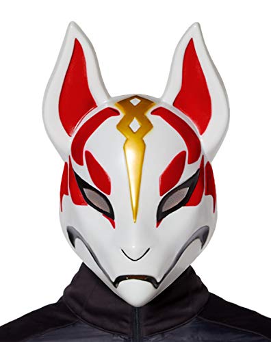Spirit Halloween Drift Half Mask - Fortnite Unisex Adult One Size Fits Most Multicolor