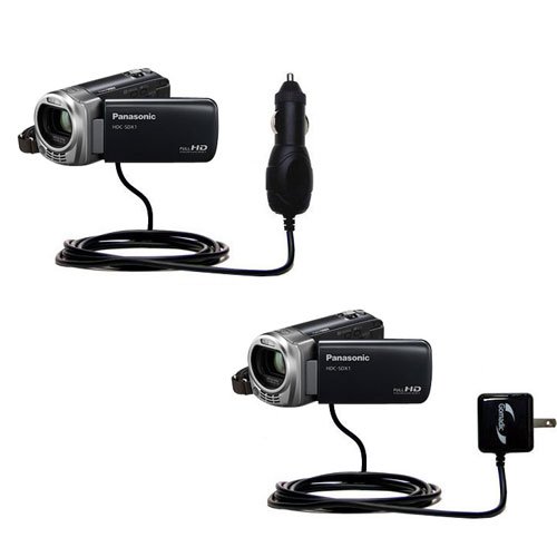Essential Gomadic AC /DC Charge Accessory Bundle for the Panasonic HDC-SDX1H HD Camcorder. Kit includes the Gomadic Home and Car Chargers at a Money Saving Price. Based on TipExchange Technology