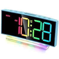 Cadmos Loud Alarm Clock for Heavy Sleepers Adults,Kids,Teens,Digital Desk Clock with USB Port,Large