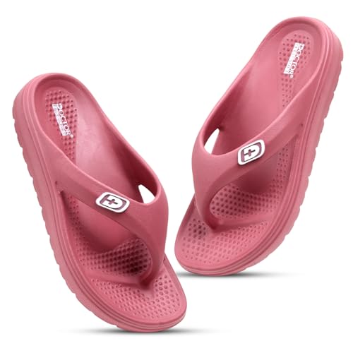 Image of Flip Flops for Women | Lightweight Thong Slippers with Soft EVA Sole | Anti-Slip Everyday Wear Sandals for Home & Outdoor