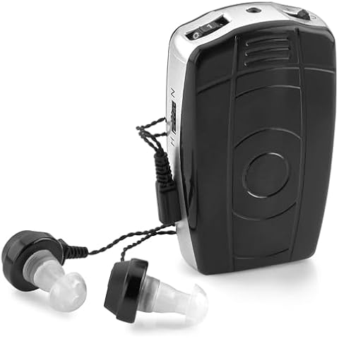 MEDca Digital Personal Sound Amplifier with Earbuds Cover