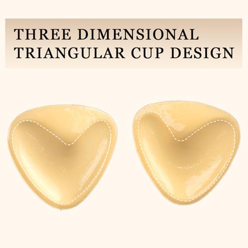 Double Sided Sticky Bra Inserts Invisible Push Up Lift Self Adhesive Bra Pads for Bikini Swimsuits Sports Bra2