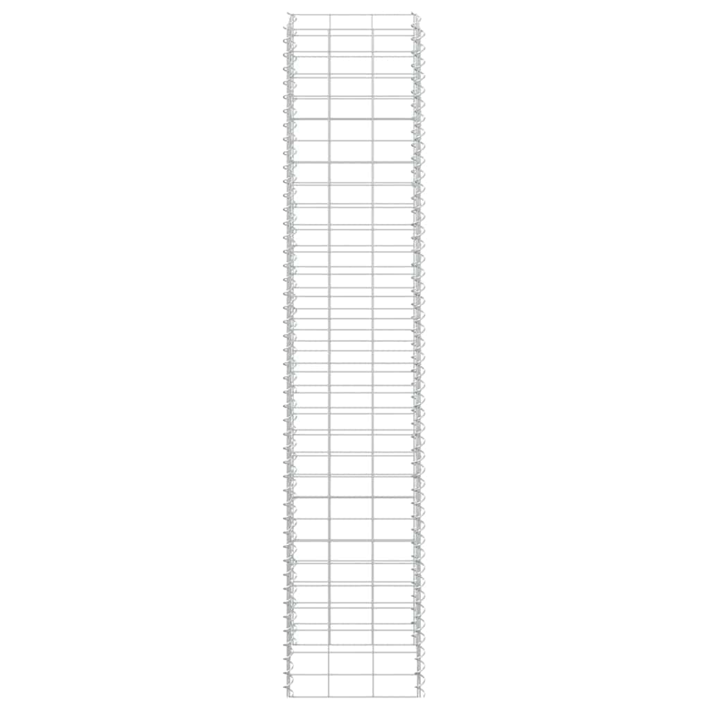 Lumanois Fioriere Rialzate a Gabbione 3 pz 30x30x150 cm in Ferro, Casa e Giardino,Prato e giardino,Giardinaggio,Vasi e fioriere, 16.85kg-151250