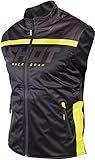 shot - giacca da adulto bodywarmer lite 2.0 (taglia s, nero/giallo)