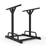 Hochwertiges und sicheres Design: Die hochwertigen funktionellen Tauchständer sind perfekt mit einer stabilen Tauchständerstation und stabilisierenden Herausfordererstangen ausgestattet. Die parallelen Stangen passen perfekt zueinander, sodass sie nicht zittern, um die Sicherheit der Benutzer beim Training zu gewährleisten.