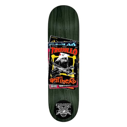 Antihero Skateboards Anti Hero Skateboard Deck Tony Trujillo Thrasher Collab 8.5"" x 31.85"" Assorted