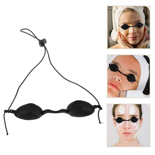 Image of Eyepatch Glasses Laser Light Protection Safety Blue Light Eye Protect Eyepatch for Patients in IPL, UV, Infrared LED Light Therapy Soft (2)