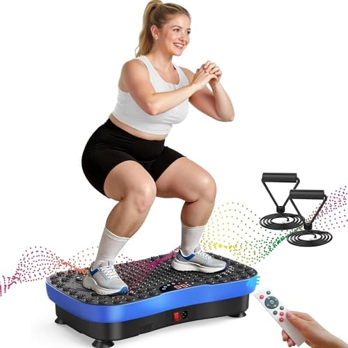 AXV Vibration Plate Fitness Platform Exercise Machine Vibrating L...