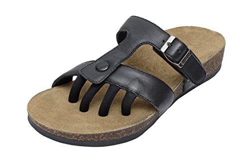 Wellrox Women's Santa Fee-Sedona Black Casual Sandal 6