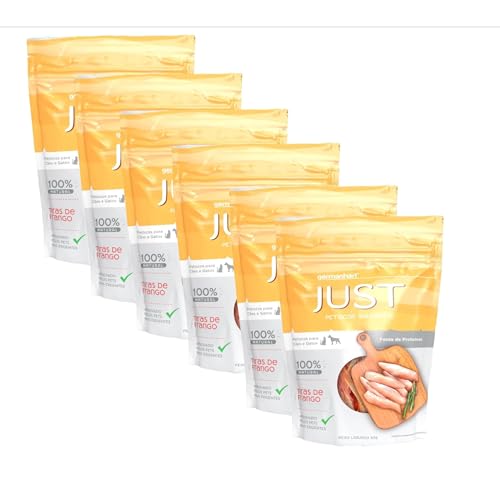 JUST Petiscos Saudáveis Pack com 6 Unidades Slices de Frango 55G