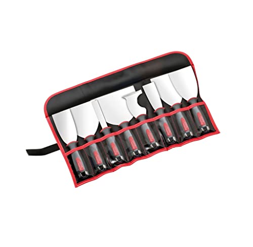 Trousse de 8 couteaux plaquiste ALU-CHOC® - L'OUTIL PARFAIT
