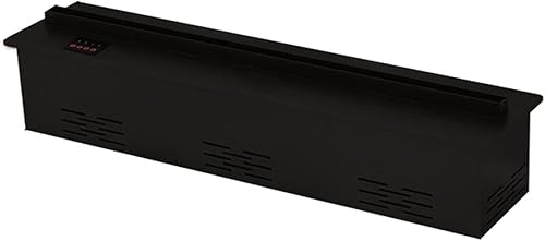 Chimenea eléctrica de vapor de agua con llama de simulación chimenea eléctrica montada en la pared con control remoto 59708 pulgadas acero