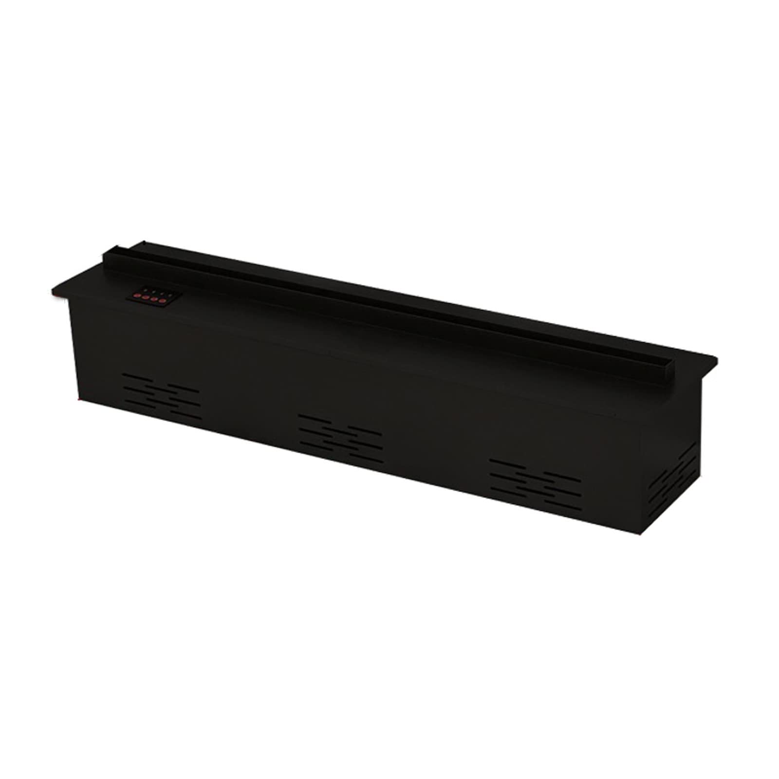 Recessed 3D Simulation Flame Electric Fireplace Decoration Fireplace Simulation Flame Touch Screen Remote Control with One-Key Automatic Home