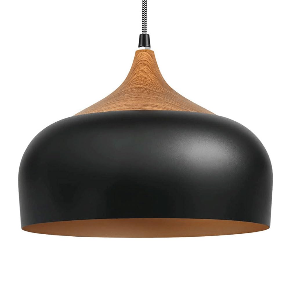 HYJAUSXB E27 Base Single-head Chandelier, American Country Style Metal Pendant Light, Personalized Ceiling Hanging Lamp, Porch And Corridor Decoration Light Fixtures