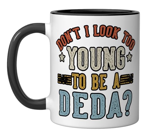 Taza de cerámica para Día del Padre estilo retro DEDA miniatura 1