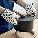 Fashionable Japanese Oven Mitts with Heat Resistance Oven Gloves for Baking Enthusiasts Lover