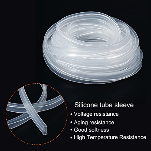 PATIKIL 16.4ft Silicone Tube Sleeve - Image 3