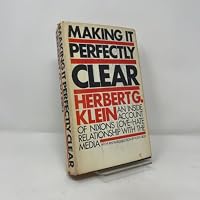 Making It Perfectly Clear 0385140479 Book Cover