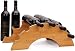 Produktbild BAZIGA Weinregal Weinregal Freistehende Bambus Weinregale zur Weinlagerung Weinhalter Regal Weinregal Stand, Bamboo