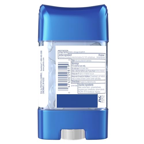 Gillette Antiperspirant and Deodorant for Men, Clear Gel, Cool Wave Scent, 2.85 oz (Pack of 2) - image 7
