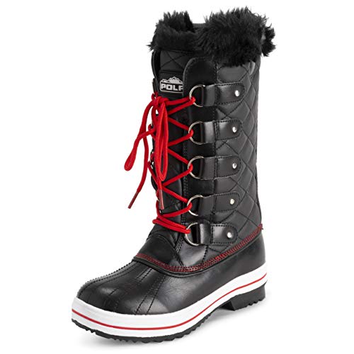 Polar Women's Nylon Tall Winter Snow Boot