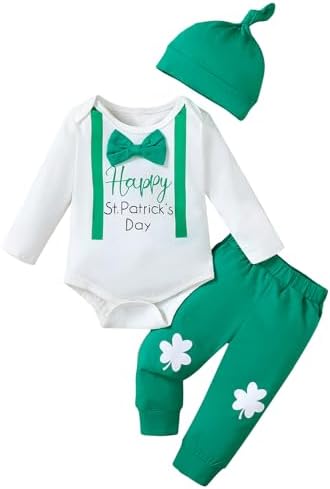 Baby Boy Happy St. Patrick’s Day Outfits Infant