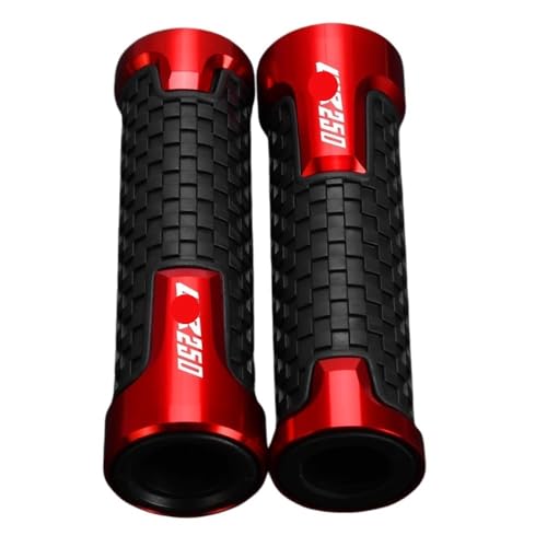 Poignées guidon moto antidérapantes 22mm extrémité fermée pour WR250F WR250R