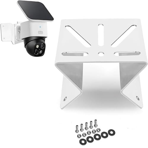 Chsg Soporte De Esquina De Metal, Soporte De Canalón Para Panel Solar S340, Soporte De Montaje Ajustable De Acero Inoxidable Para Obtener El Sol, Instalación Sin Taladro, Soporte Para Cámara Para