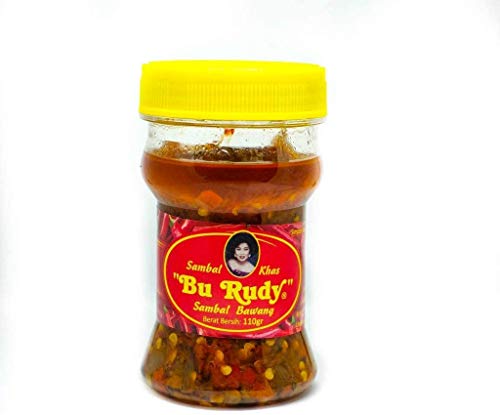 Bu Rudy Sambal Bawang (Traditional Chili Sauce) Garlic - 4.5oz (1)