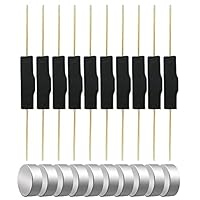 Gebildet 10pcs Reed-Schalter aus Kunststoff, Reed-Kontakt, Magnet in der Nähe – Schaltkreis unterbrechen, Magnet entfernt – Schaltkreis verbinden, magnetischer Induktionsschalter mit 10pcs magneten