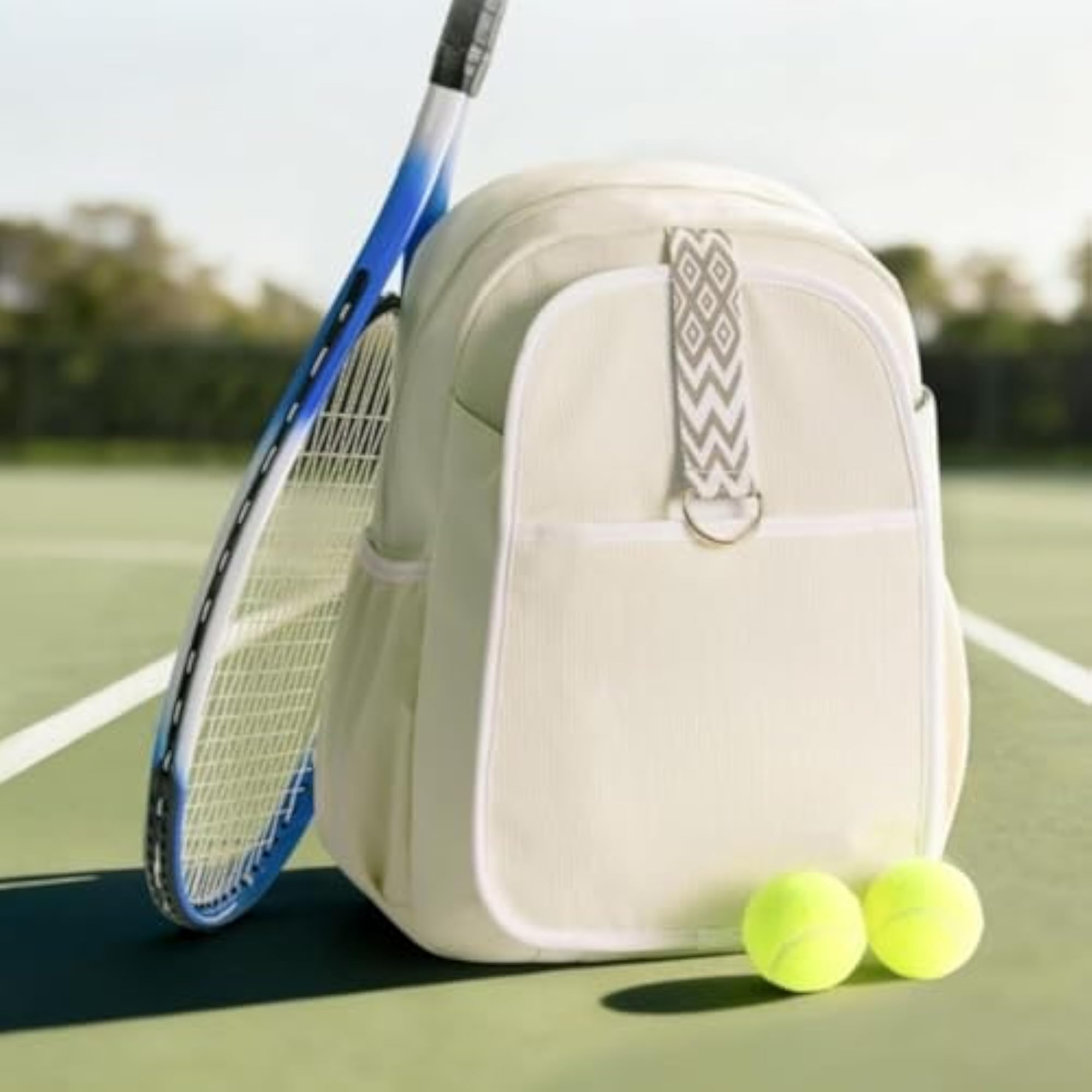 Lightweight 2 Racket Backpack with Padded Shoulder Straps