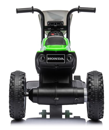 Honda Kinder Elektromotor, Elektro Kindermotor ab 18 Monaten, Kindermotorrad Elektrisch, Elektrofahrzeuge 1x30W, 3km/h (Grün) – Bild 3