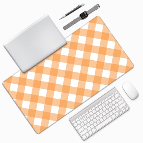 Tapis de souris pour ordinateur portable grand format avec base caoutchouc