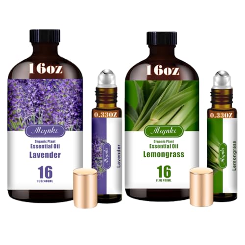 Set de Aceites Esenciales Lavanda y Hierba Limón 2-Unidades