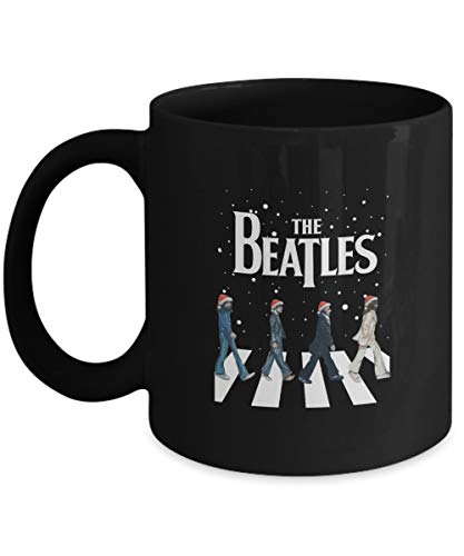 Tasse à café The Beatles Walking Across Abbey Road 325 ml - Les Beatles, Paul McCartney, John Lennon, RIngo Starr, George Harrison Tasse à café The Beatles Walking Across Abbey Road 325 ml