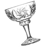 Coupes à glace en verre – avec leur couleur élégante et leur forme attrayante, elles sublimeront votre table. coupe à glace sur pied