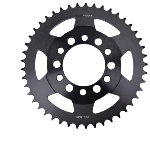 Pignon arrière moto 428-45T idéal pour restaurer la transmission XT200